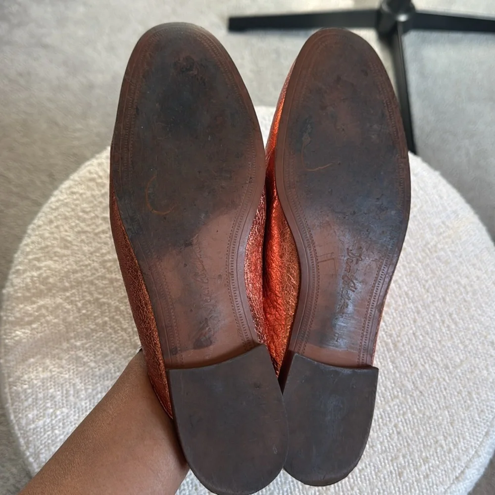 Sam Edelman Laurna Rose Gold Loafers Size 9 - Picture 6 of 7